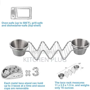 Stainless Steel Taco Holder