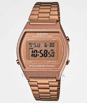 Casio Vintage Rose Gold Digital Watch