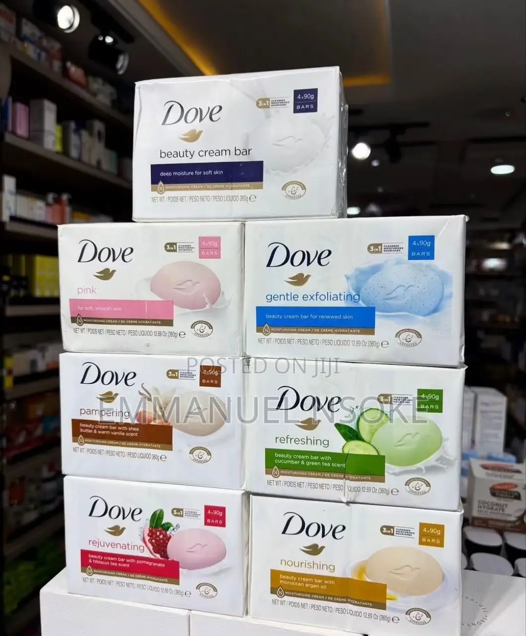 Dove Bar Soap 4 in 1