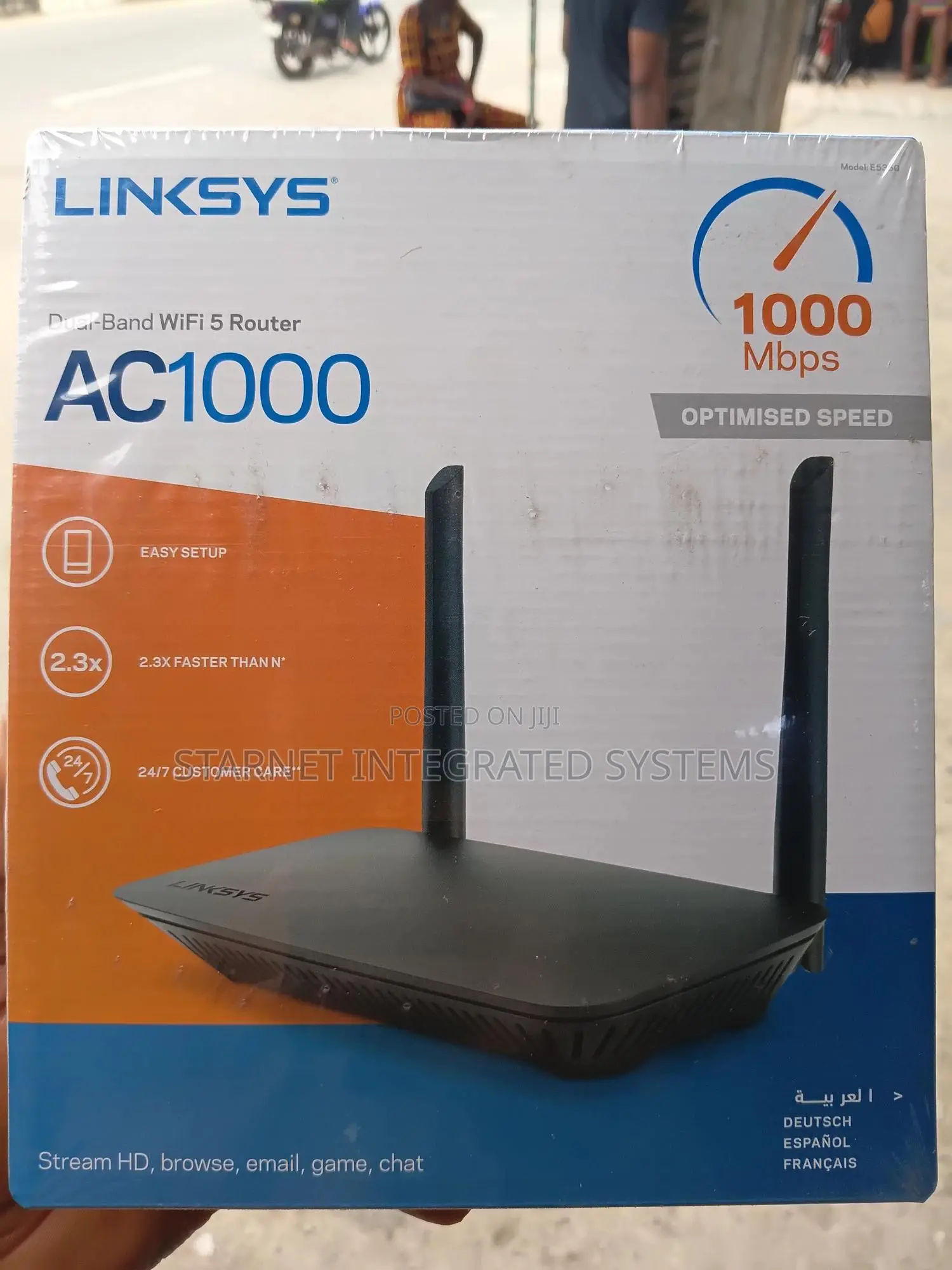 Linksys Dual Band Wifi 5 Ac1000 Wireless Router