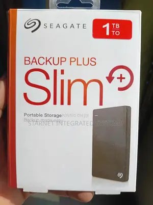 Seagate Backup Plus Slim 1tb 2.5 Inches External Hard Drive Hard Drive