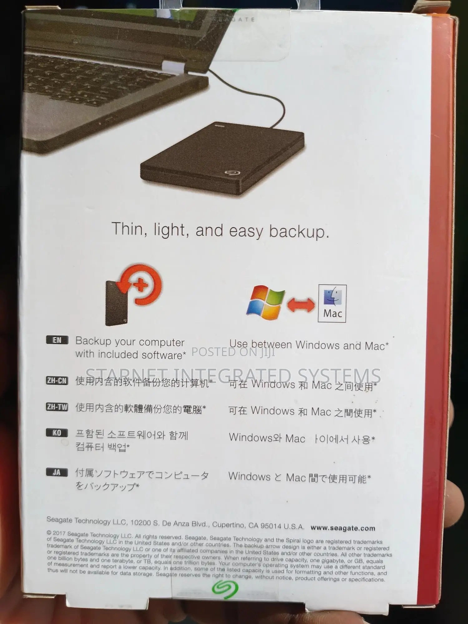 Seagate Backup Plus Slim 1tb 2.5 Inches External Hard Drive Hard Drive