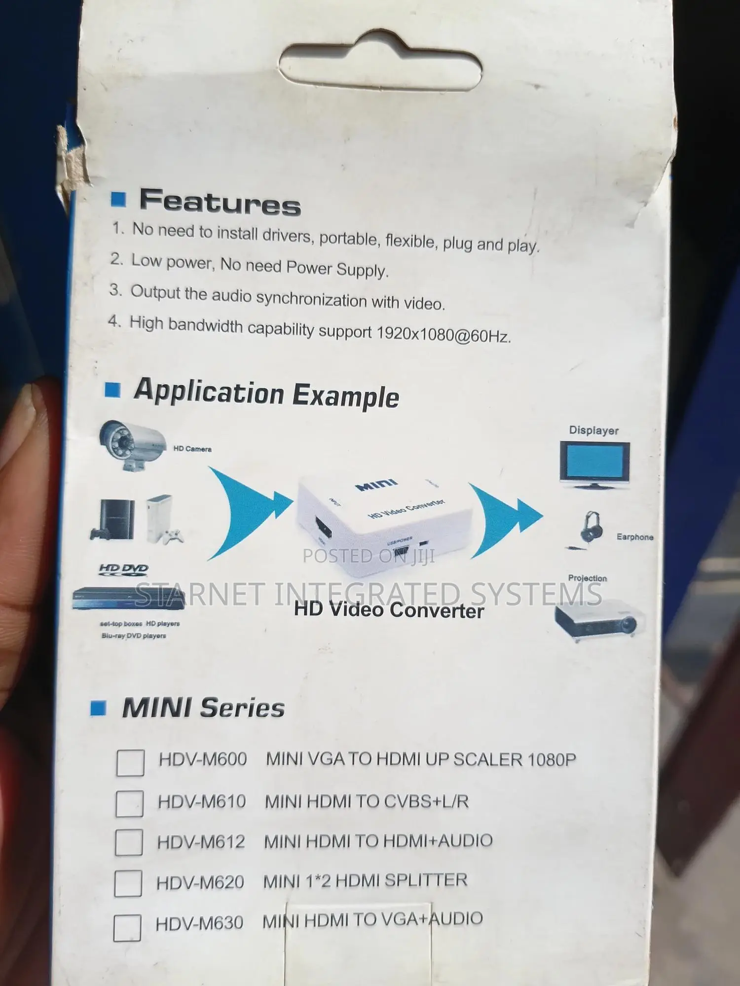 Mini Hdmi to Av Converter