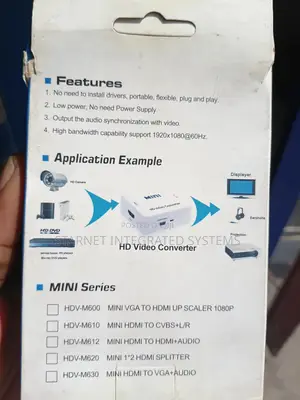 Mini Hdmi to Av Converter