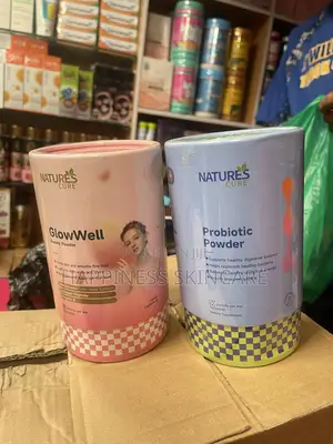 Glow Well and Probiotic Powder Natures Cure