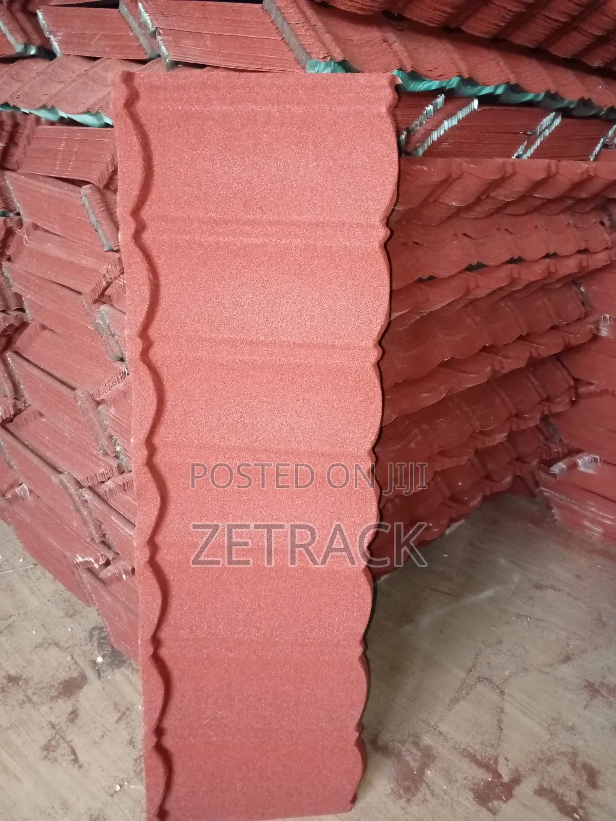 Red Bond Stone Coated Roofing Sheets