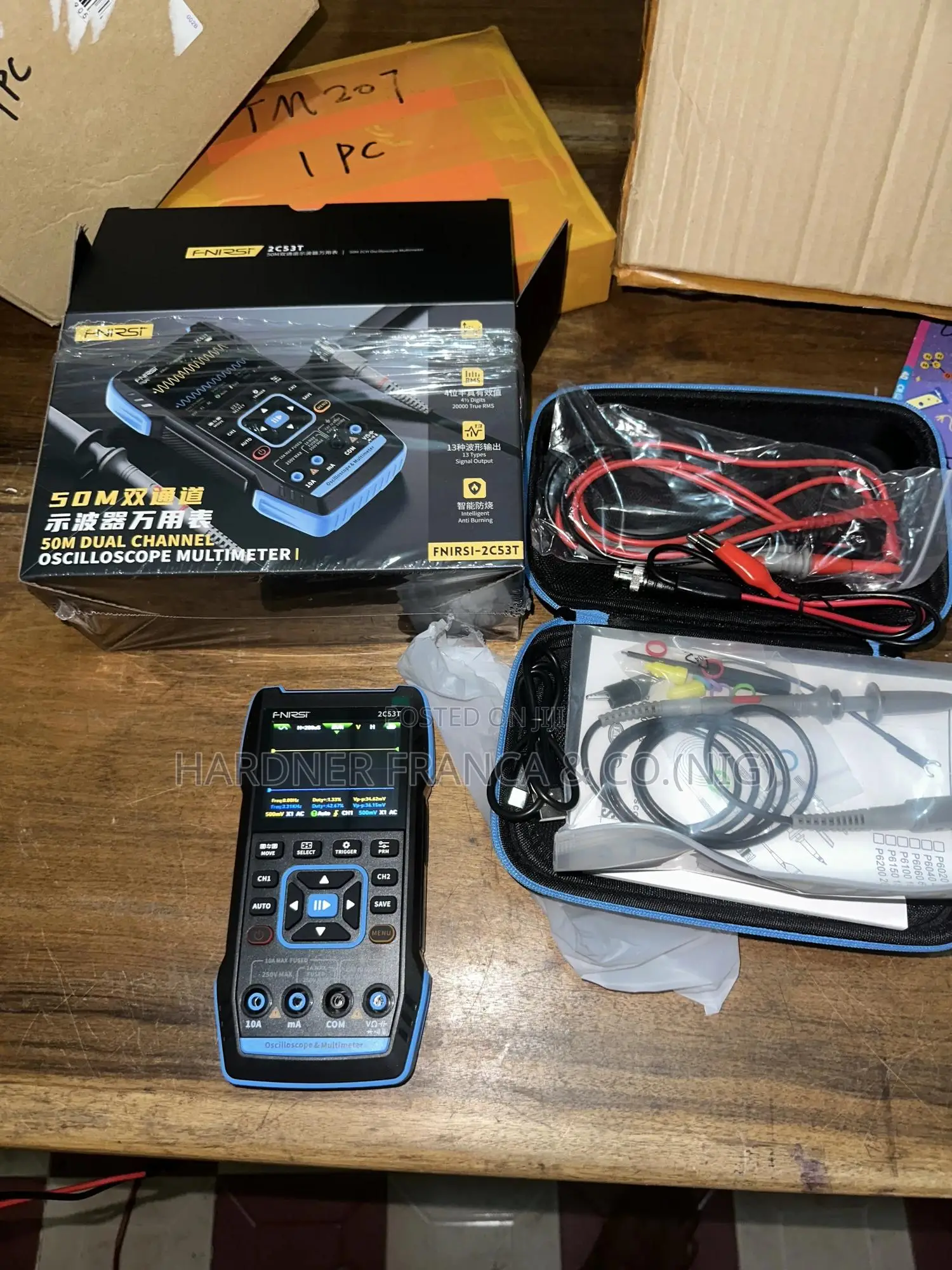 3-in-1 Oscilloscope Multimeter DDS Signal Generator