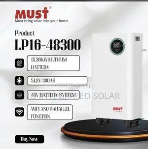 15kwh Must Lithium Battery