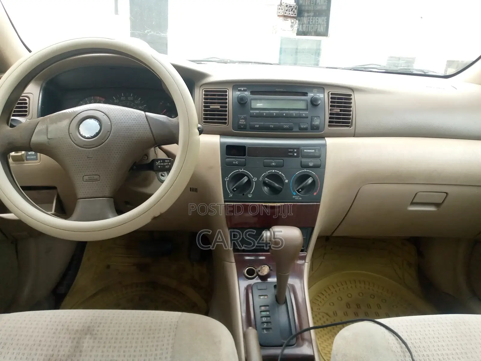 Toyota Corolla 2006 Gold