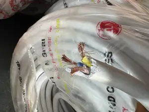 White and Black Flexible Wire