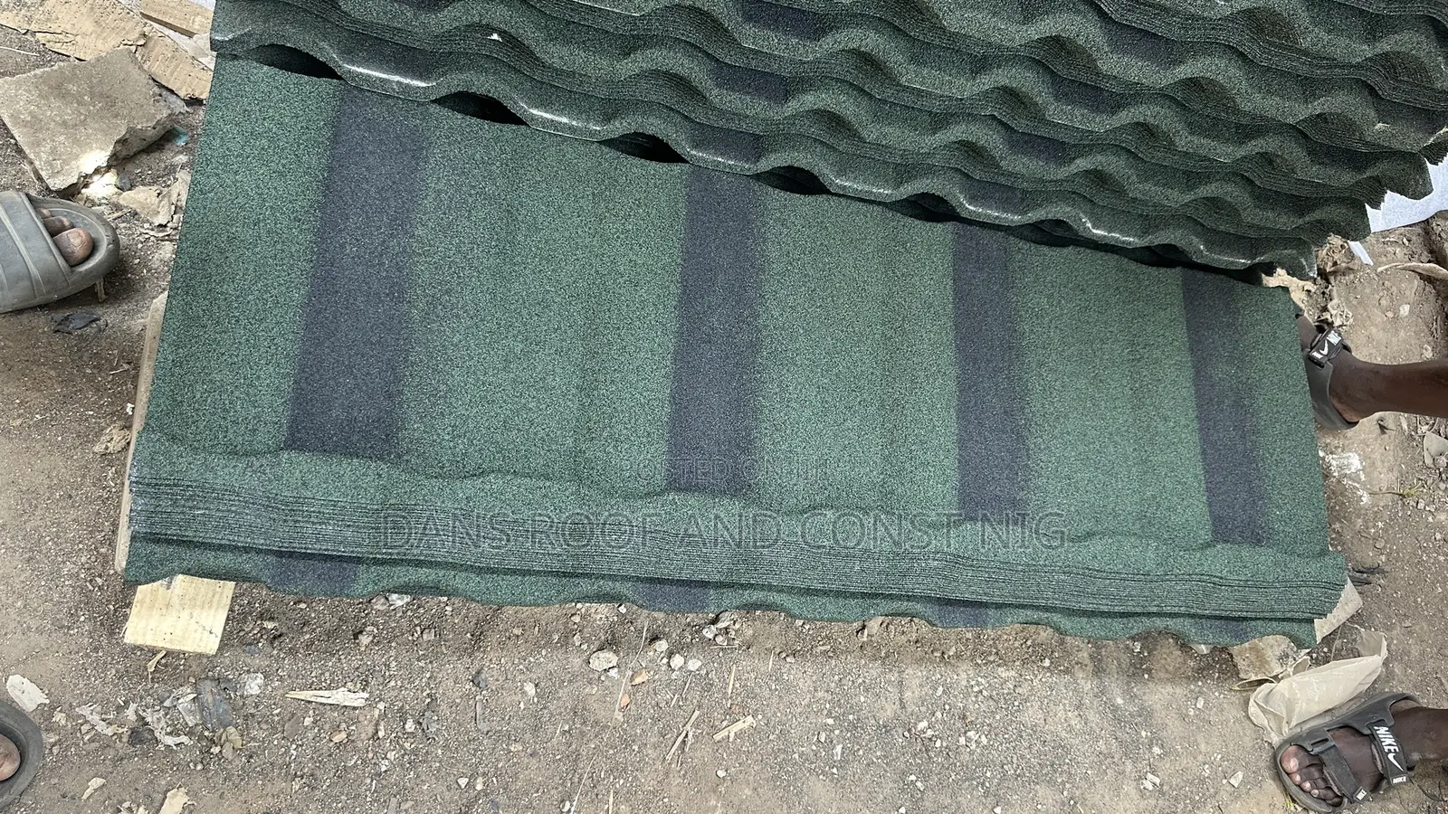 Green Mix Black Milano With Black Stripes