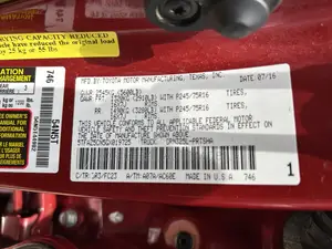 Toyota Tacoma SR 2017 Red