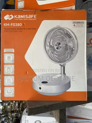 Kamisafe Km-0380 Rechargeable Fan