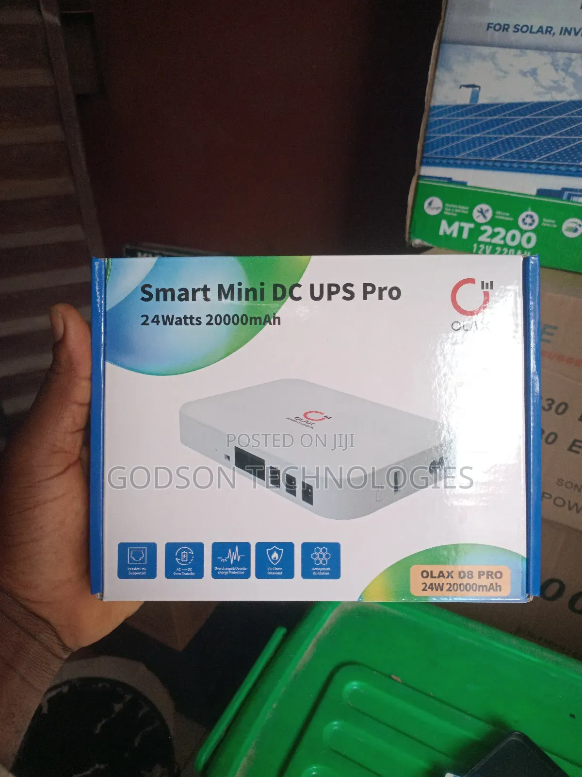 Olax Olax 20,000mah Smart Mini Ups Pro (Router Powerbank)