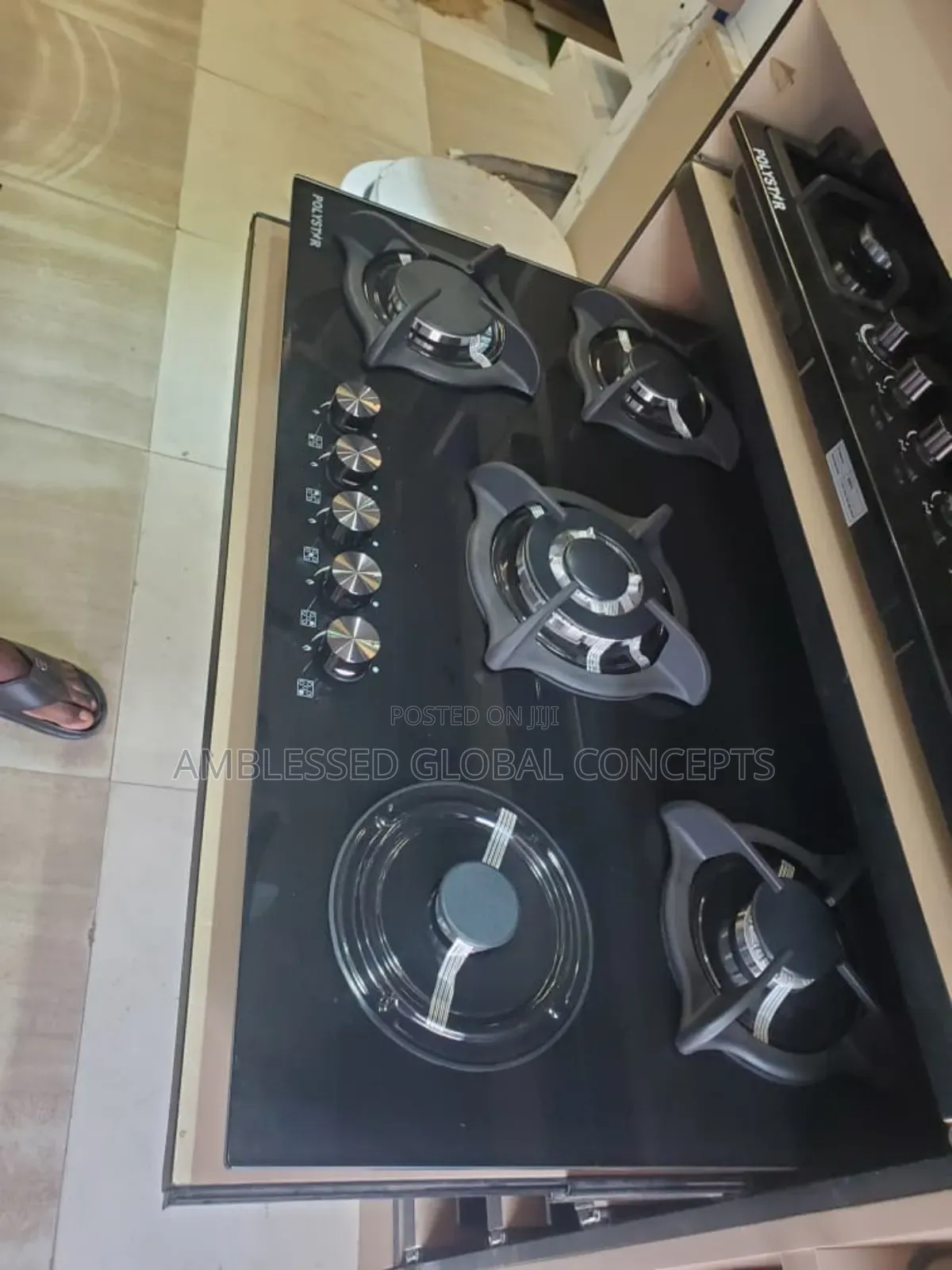 5burners Kitchen Cooker