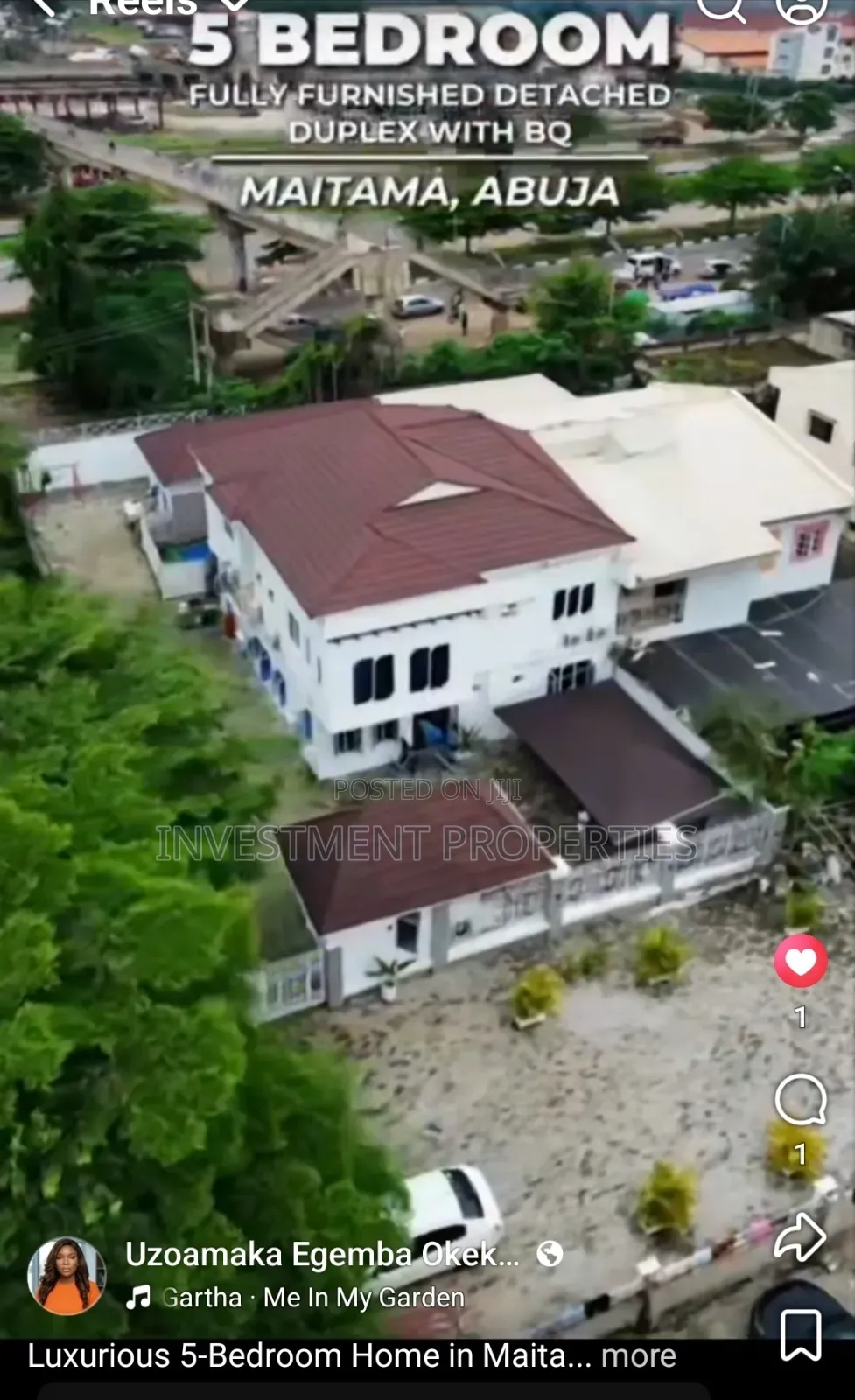 Furnished 5bdrm Duplex in Maitama for rent