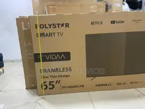 Polystar 65 Inch Vidaa Smart Tv Dled Pv-Hk65fltm Flat Hdmi