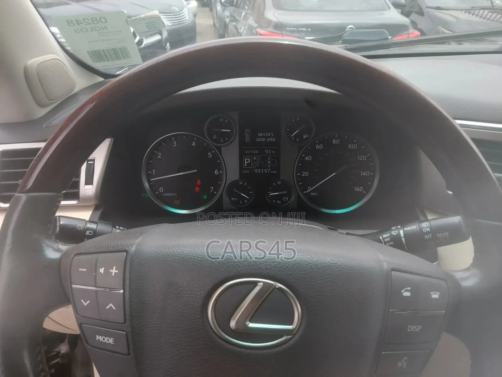 Lexus LX 570 AWD 2014 Black