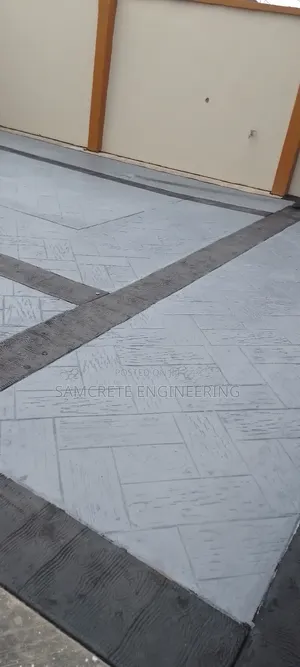Purely Stamped Concrete Floor