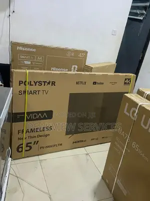 Polystar Pv-Hk65fltm Smart Tv 65” Dled Vidaa Wide Screen Hdmi