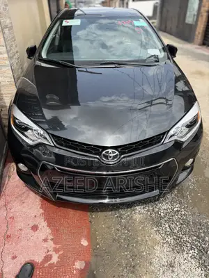 Toyota Corolla S 4dr Sedan (1.8L 4cyl CVT) 2015 Black