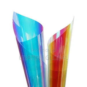 Blue/Red Dazzling Window Films