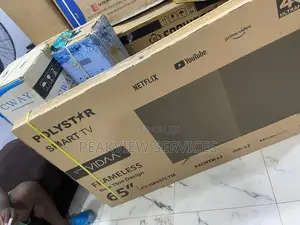 Polystar Pv-Hk65fltm 65” Vidaa Dled Tv Slim Design Hdmi X3