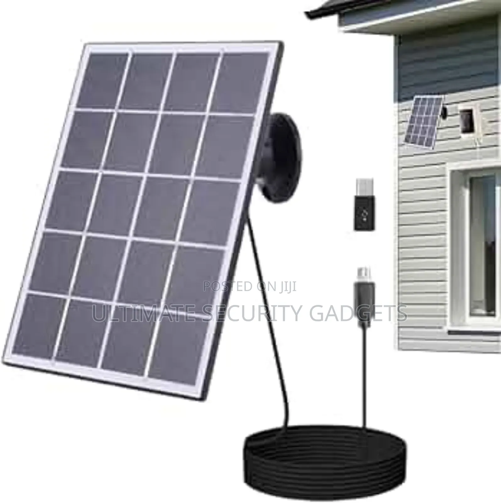 10w Solar Panel With Type C Charger