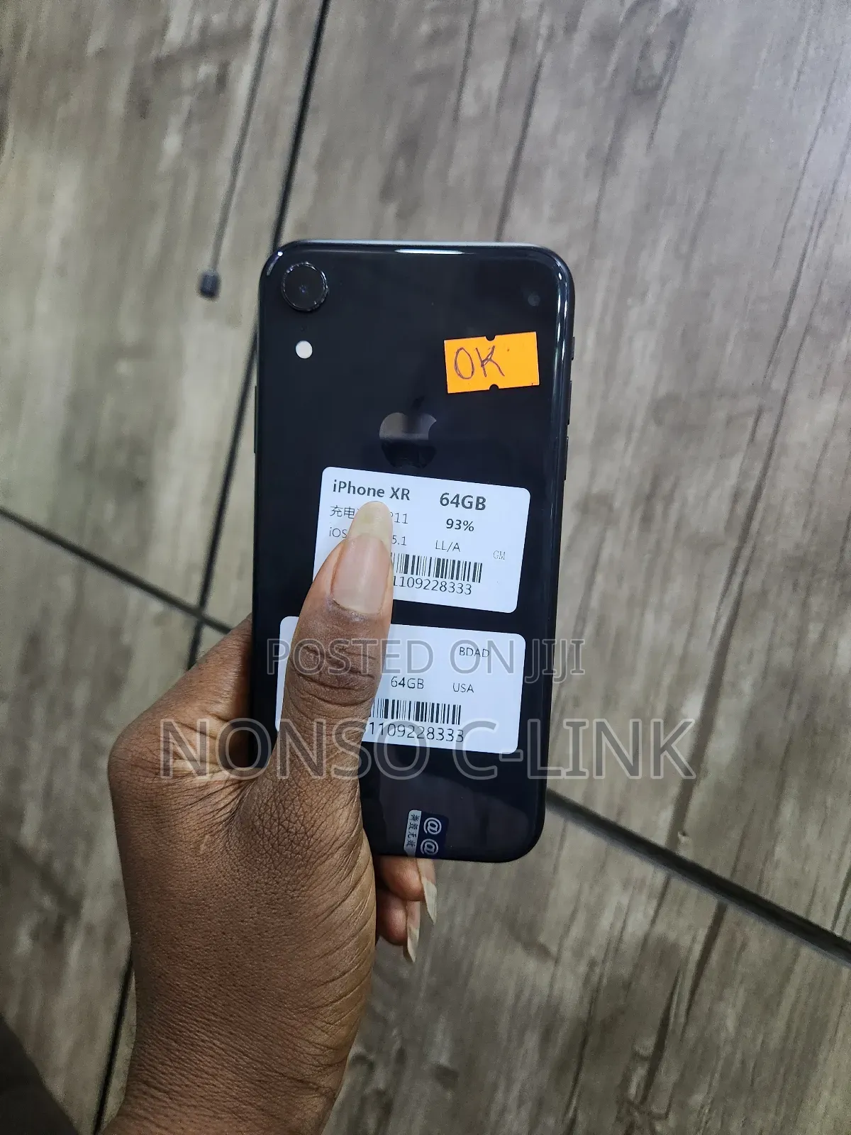 Apple iPhone XR 64 GB Black