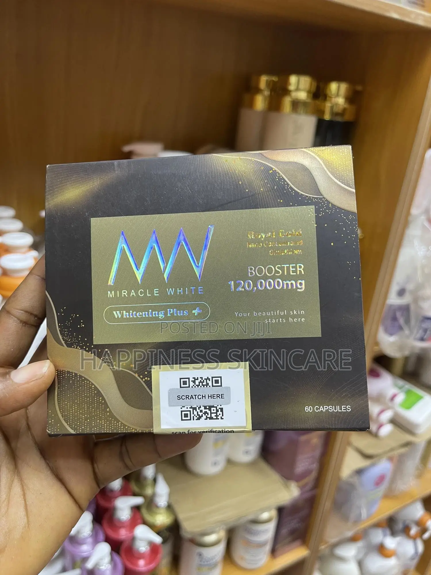 Miracle White Whitening Plus+ 120000mg