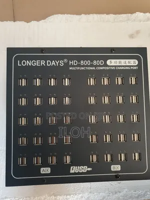 Longer Days 80 Usb Faster Charging Hub