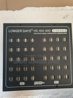 Longer Days 80 Usb Faster Charging Hub