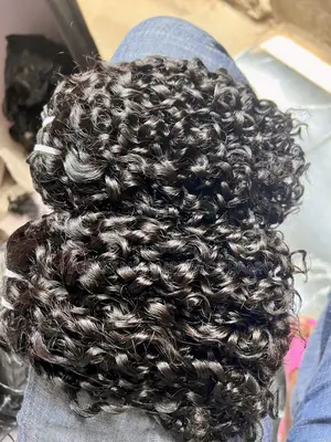 Human Hair Pixxy Curl Per Bundles