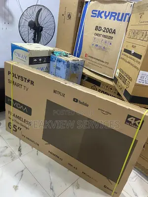 Polystar 65 Inch Dled Smart Tv Vidaa Pv-Hk65fltm Balanced Hdmi