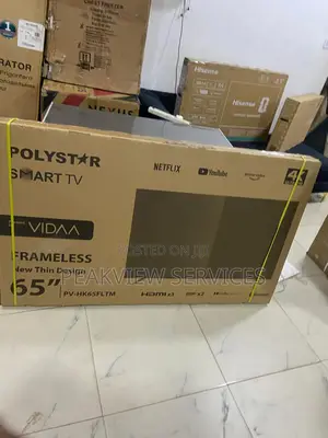 Polystar Pv-Hk65fltm 65” Vidaa Tv Dled Smooth Finish Hdmi