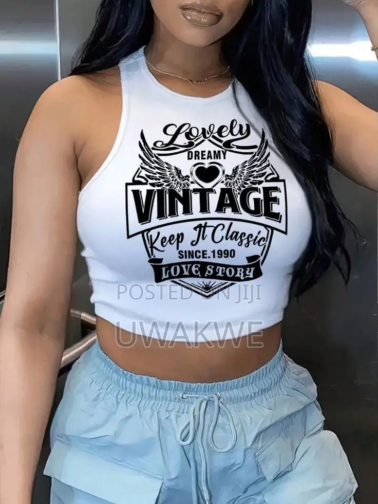 Ladies Cute Crop Tops