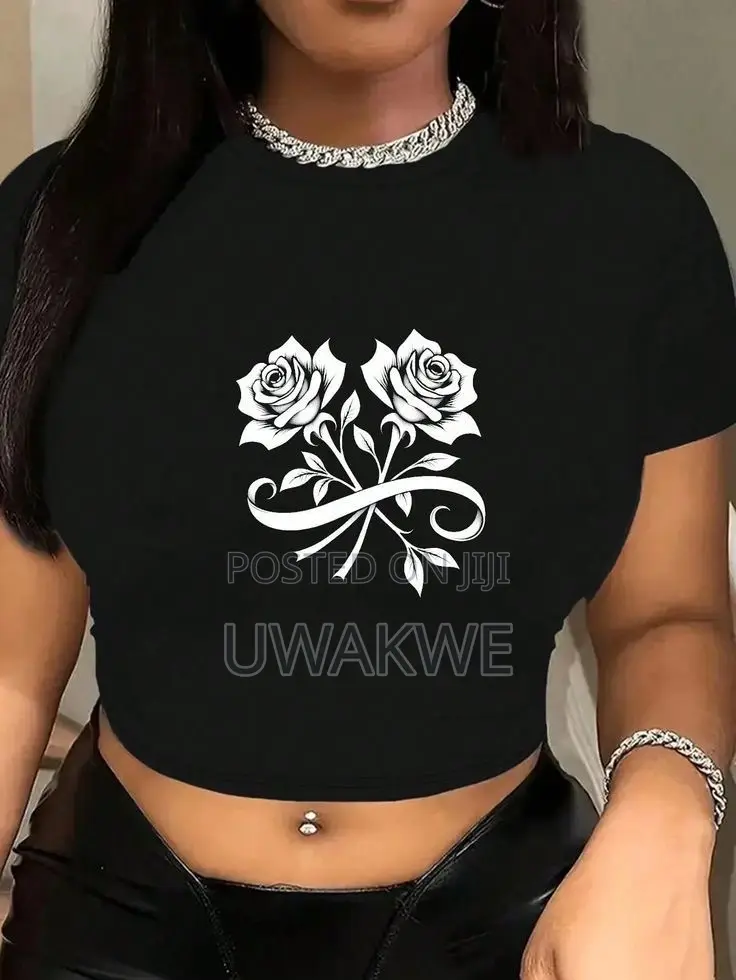 Ladies Cute Crop Tops