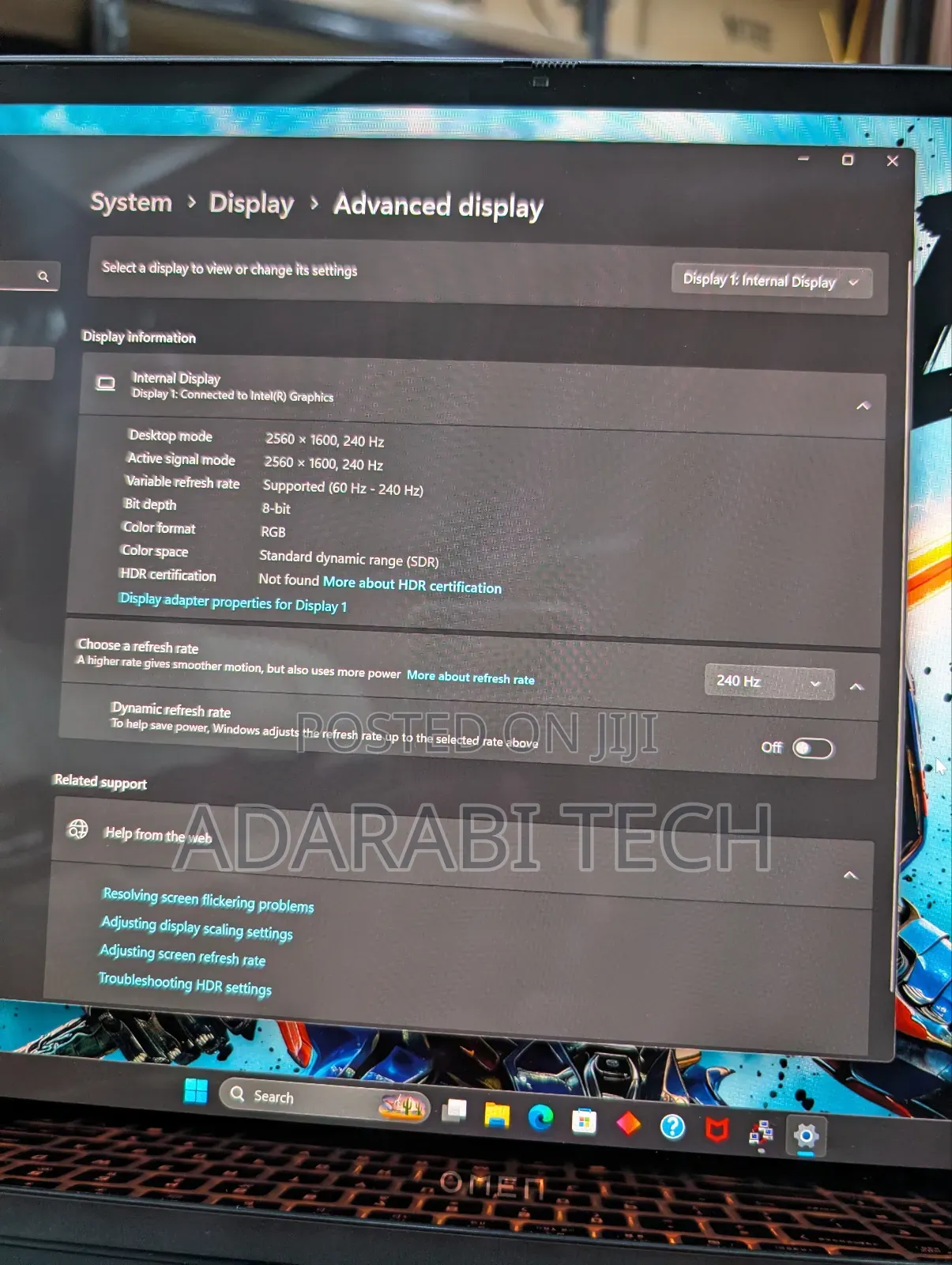 Laptop HP Omen Max 16 32GB Intel Core Ultra 9 SSD 2T