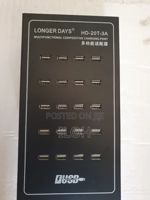 Longer Days 20 Usb Fast Charging Usb Hub