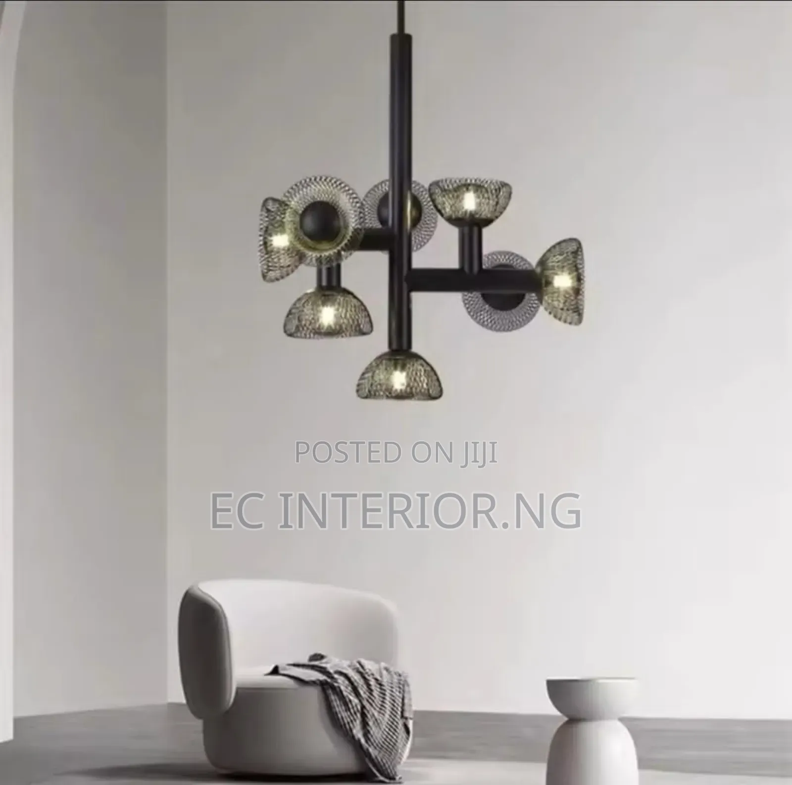 Geometric Chandelier Patent Design
