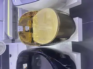 Luxury Oval Shape Gold Water Closet