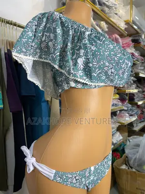 Bohemian-Style Two-Piece Bikini Set
