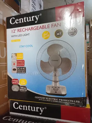 Century Table Rechargeable Fan