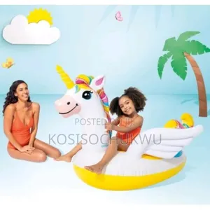 Intex Inflatable Unicorn Island Ride-on Pool Float 57561