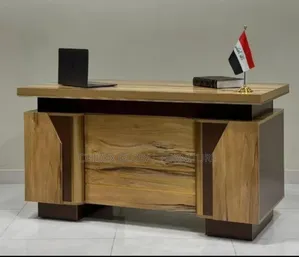 Simple Office Desk 1.2meter With Cabinet