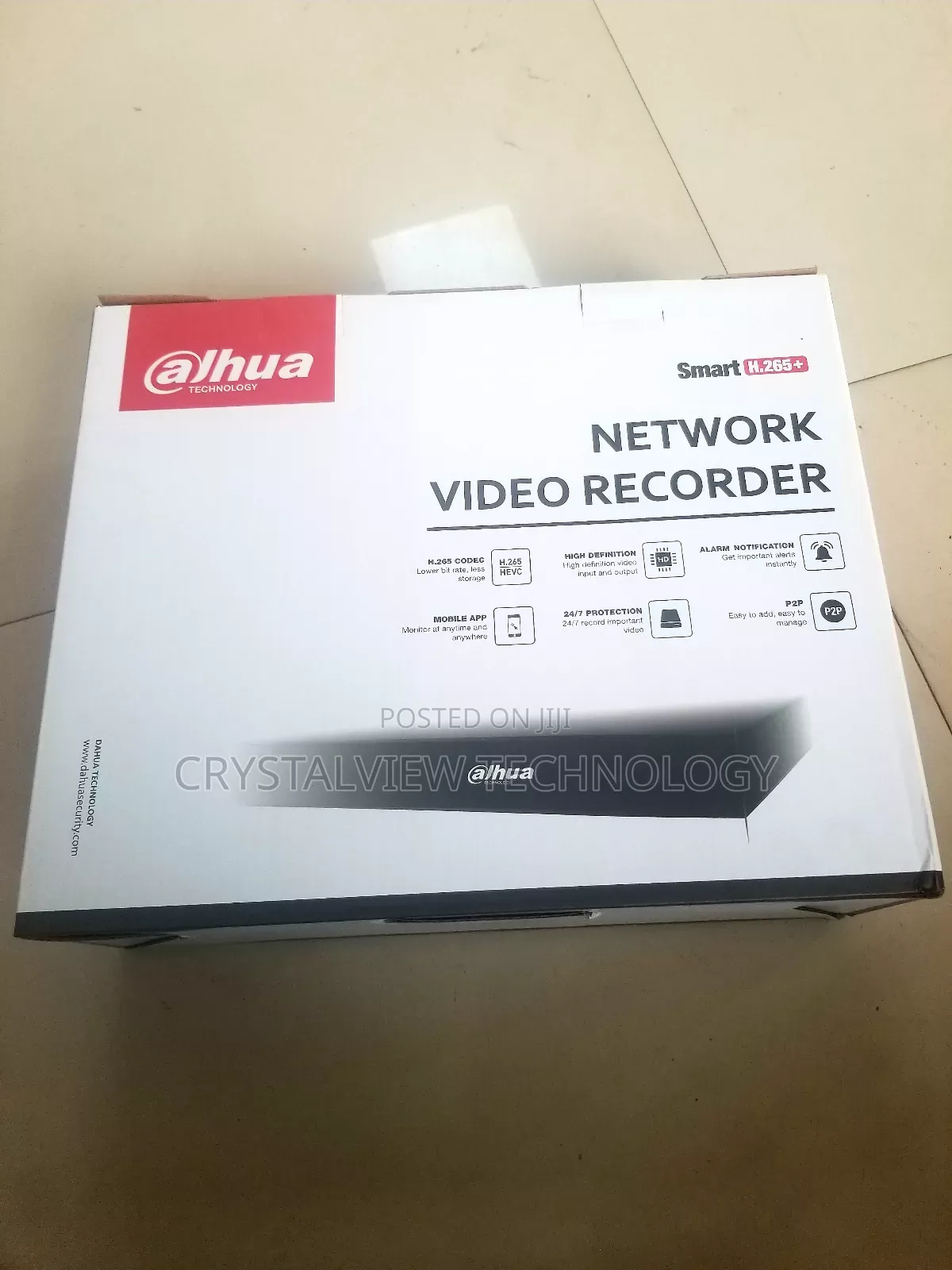 Dahua 8ch Nvr With 8port Poe
