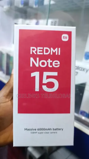 New Xiaomi Redmi Note 15 256 GB Blue