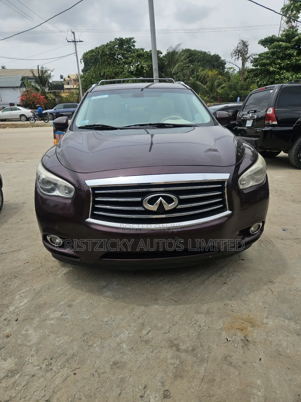 Infiniti JX 2013 Red