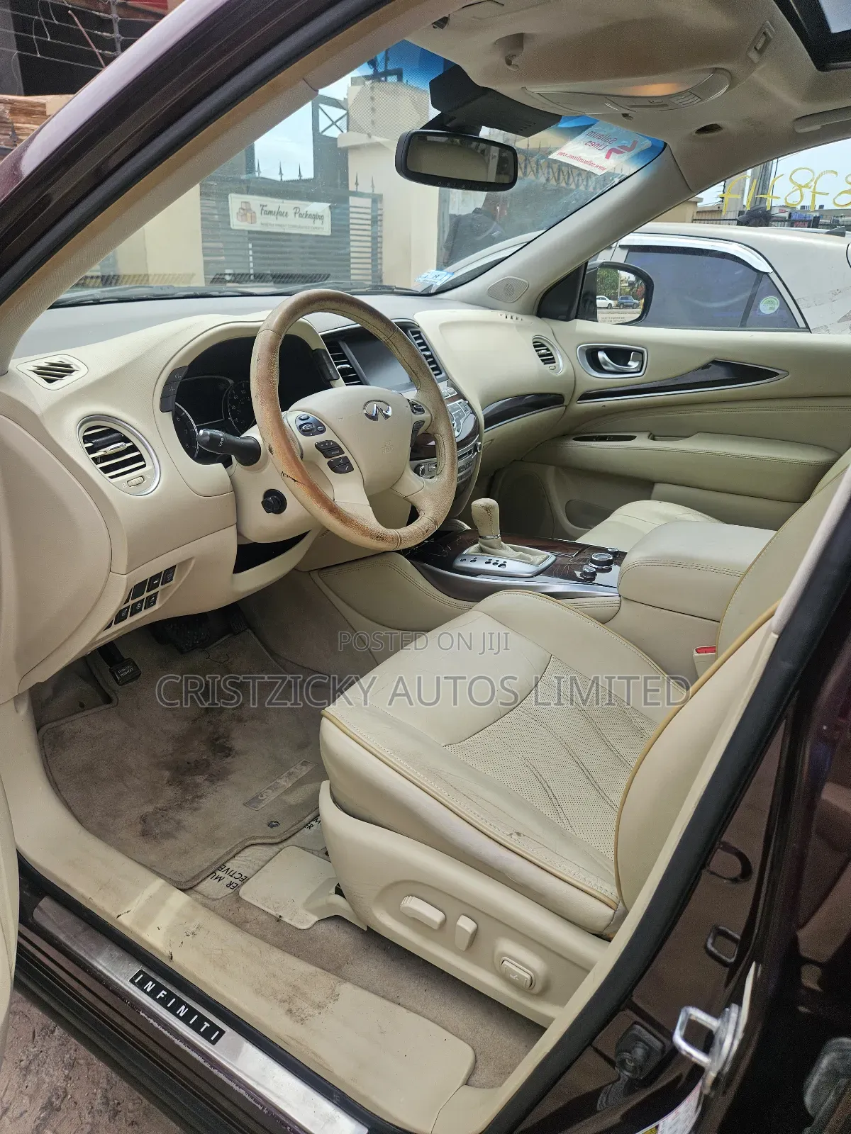 Infiniti JX 2013 Red