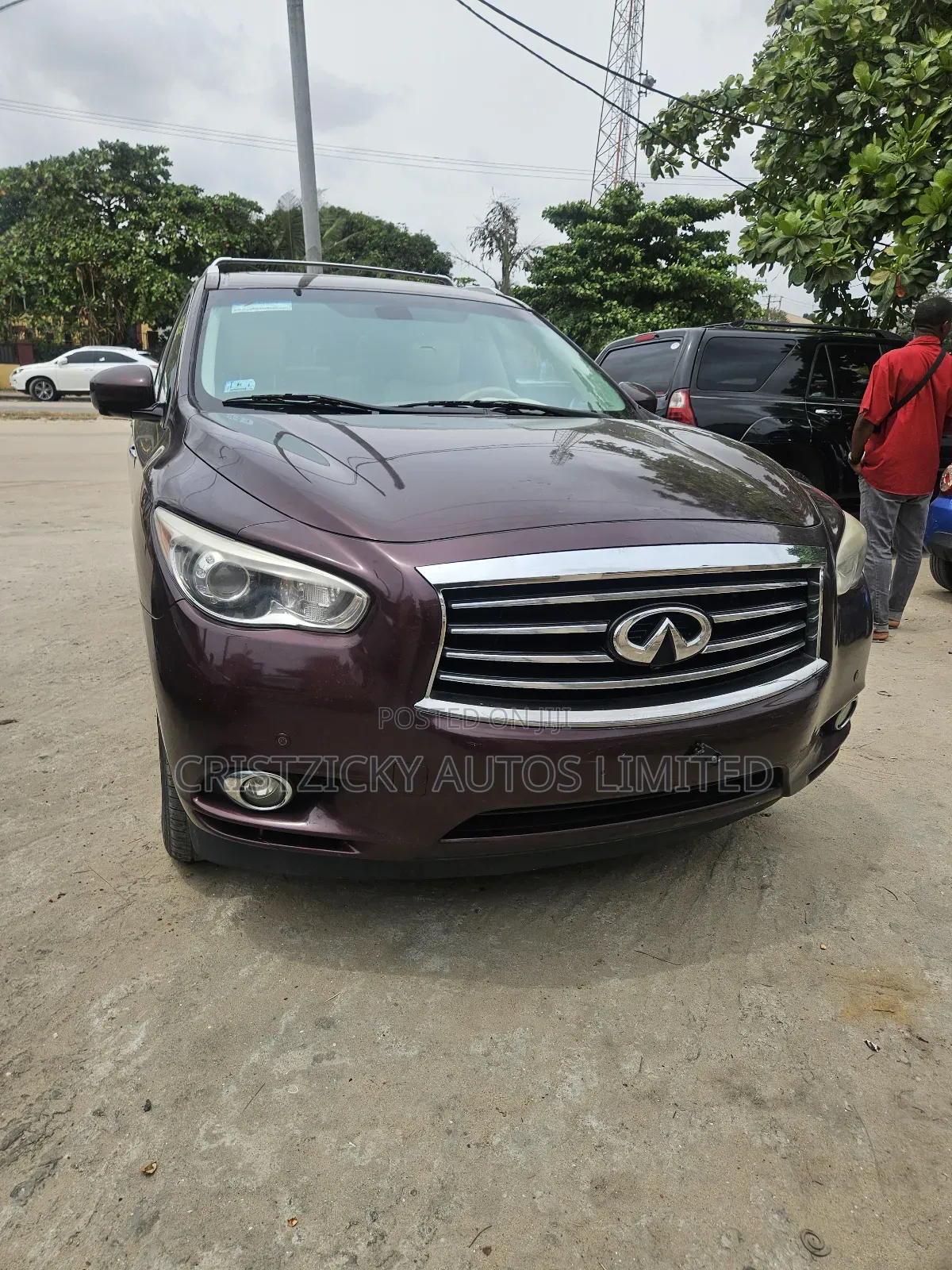 Infiniti JX 2013 Red
